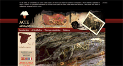 Desktop Screenshot of cuevasturisticas.es